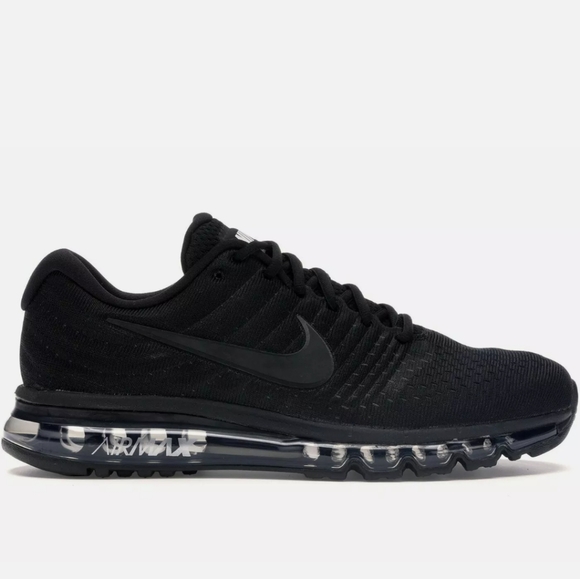 NIKE AIR MAX 2017 TRIPLE BLACK MEN\'S SIZES NEW main image 10